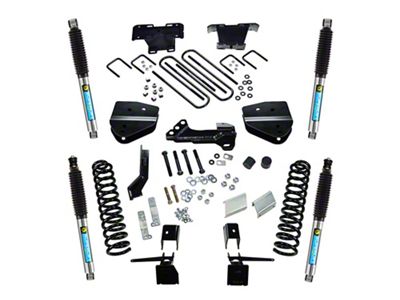 SuperLift 4-Inch Spacer Suspension Lift Kit with Bilstein Shocks (17-22 4WD 6.7L Powerstroke F-250 Super Duty)