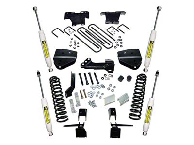 SuperLift 4-Inch Spacer Suspension Lift Kit with Superide Shocks (17-22 4WD 6.7L Powerstroke F-250 Super Duty)