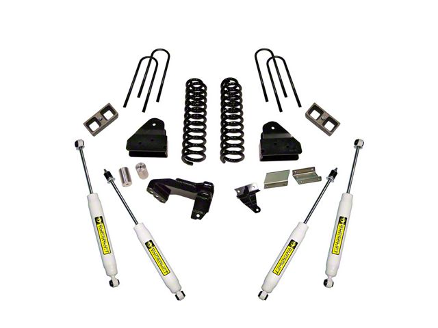 SuperLift 4-Inch Suspension Lift Kit with Superide Shocks (11-16 4WD 6.7L Powerstroke F-250 Super Duty)
