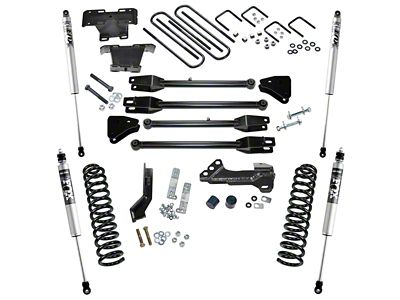 SuperLift 4-Inch 4-Link Suspension Lift Kit with FOX Shocks (17-22 4WD 6.7L Powerstroke F-250 Super Duty)