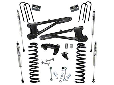 SuperLift 4-Inch Suspension Lift Kit with Radius Arms and Fox Shocks (11-16 4WD 6.7L Powerstroke F-250 Super Duty)
