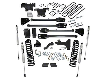 SuperLift 6-Inch 4-Link Suspension Lift Kit with FOX Shocks (11-16 4WD 6.7L Powerstroke F-250 Super Duty)