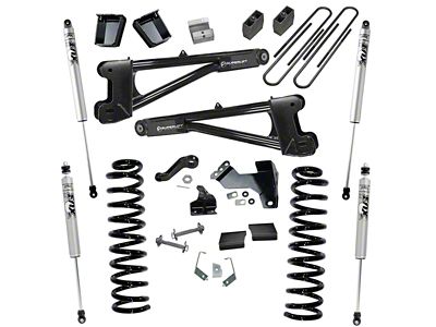 SuperLift 6-Inch Suspension Lift Kit with Radius Arms and Fox Shocks (11-16 4WD 6.7L Powerstroke F-250 Super Duty)