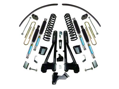 SuperLift 8-Inch Radius Arm Suspension Lift Kit with Bilstein Shocks (11-16 4WD 6.7L Powerstroke F-250 Super Duty)