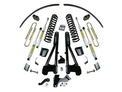 SuperLift 8-Inch Radius Arm Suspension Lift Kit with Superide Shocks (11-16 4WD 6.7L Powerstroke F-250 Super Duty)