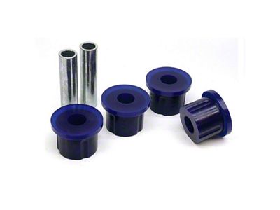 SuperPro Suspension Rear Leaf Spring Bushing Kit; 65mm Eye Width, Eye ID 41mm and Tube ID 14x76mm (99-07 F-250 Super Duty)
