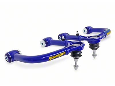 SuperPro Suspension Front Upper Control Arms for 2 to 3-Inch Lift (19-23 Ranger w/ Factory Aluminum Knuckles)