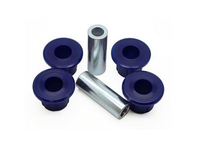 SuperPro Suspension Leaf Spring Bushing Kit Front Eye; Rear (07-14 Sierra 2500 HD)