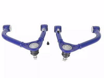 SuperPro Suspension Front Upper Control Arms for 2 to 4-Inch Lift (19-25 Silverado 1500, Excluding ZR2)