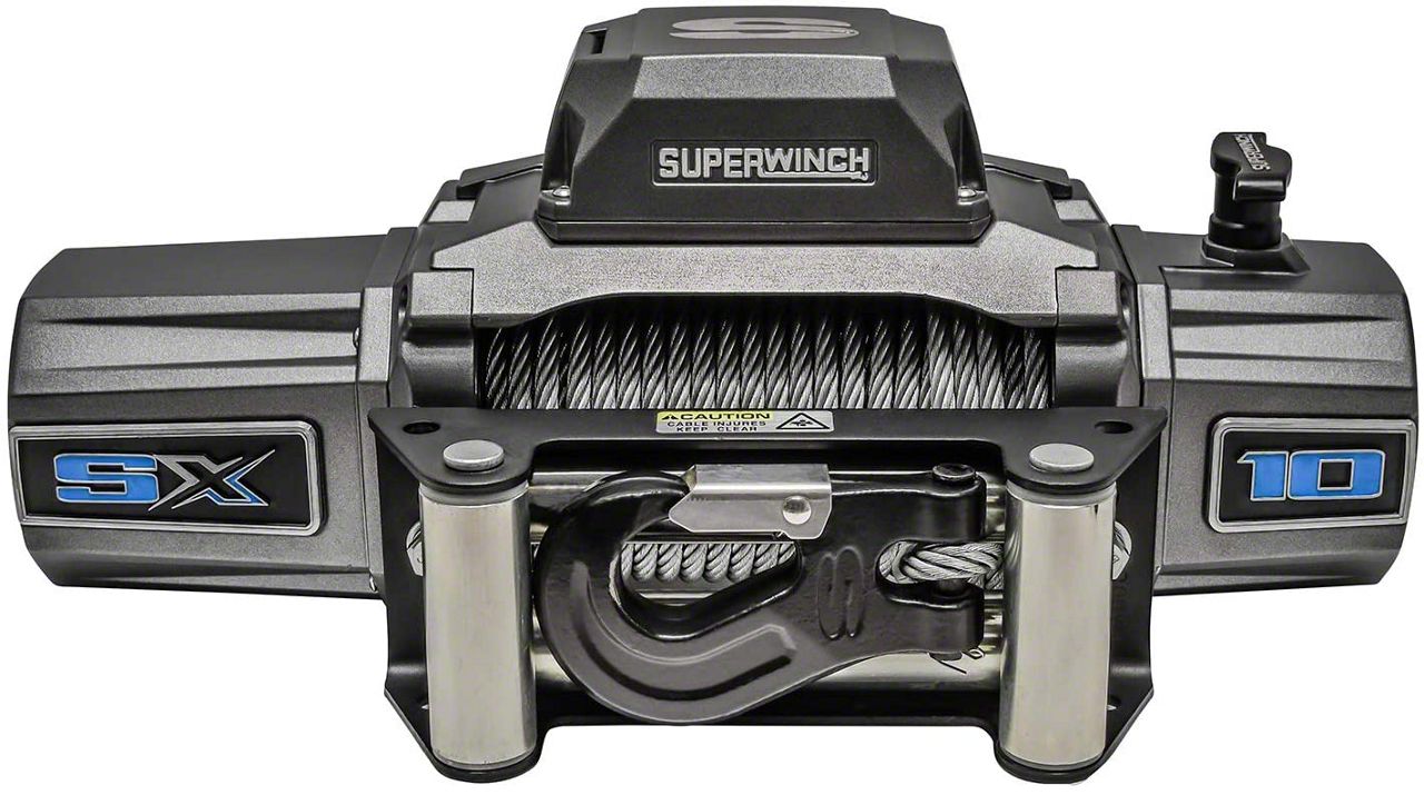 Superwinch RAM 1500 10,000 lb. SX 10000 Winch with Steel Cable 1710200