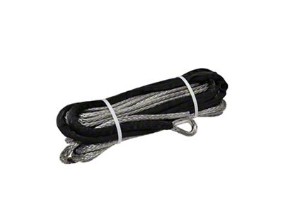 Superwinch Replacement Tiger Shark 9500SR/11500SR Series Winch Synthetic Rope; 3/8-Inch x 80-Foot