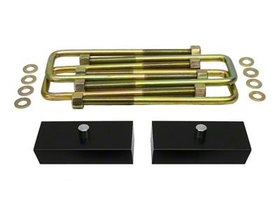 Supreme Suspensions 1-Inch Pro Billet Rear Lift Blocks (02-08 RAM 1500, Excluding Mega Cab)