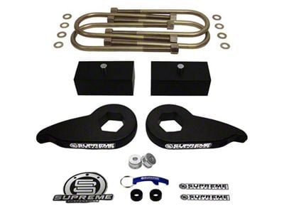 Supreme Suspensions 1 to 3-Inch Front / 1.50-Inch Rear Pro Suspension Lift Kit (97-03 4WD F-150)