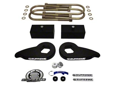 Supreme Suspensions 1 to 3-Inch Front / 2-Inch Rear Pro Suspension Lift Kit (97-03 4WD F-150)