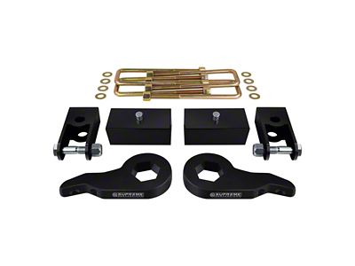 Supreme Suspensions 1 to 3-Inch Front / 2-Inch Rear Pro Suspension Lift Kit (99-06 4WD Silverado 1500)