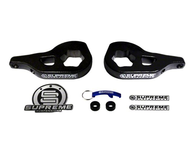 Supreme Suspensions 1 to 3-Inch Front Max Torsion Key Leveling Kit (02-05 4WD RAM 1500)