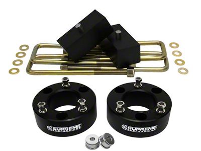 Supreme Suspensions 2-Inch Front / 1-Inch Rear Pro Billet Suspension Lift Kit (07-18 Silverado 1500)