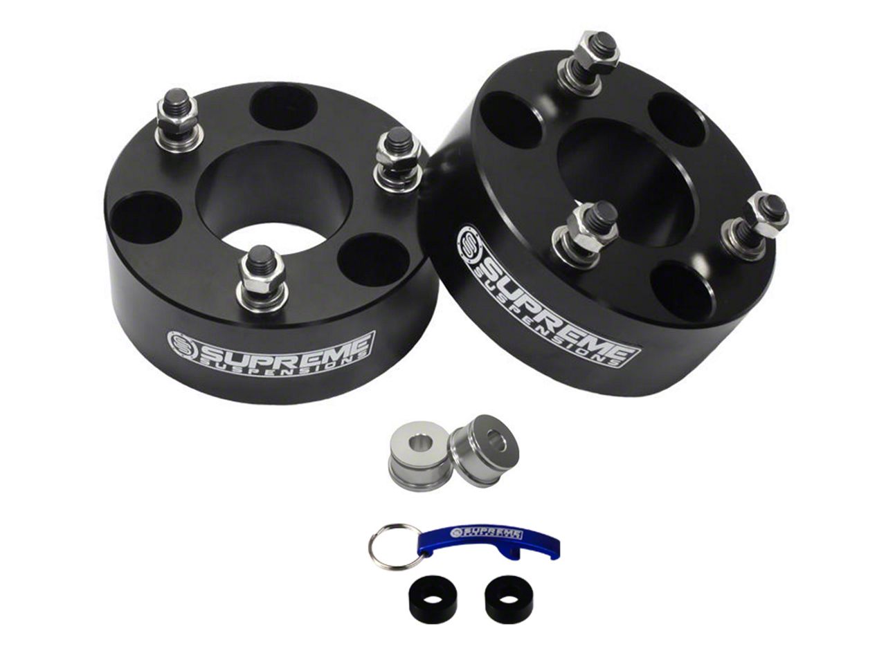 Supreme Suspensions F150 2Inch Pro Billet Front Strut Spacer Leveling