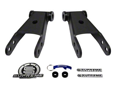 Supreme Suspensions 2-Inch Rear Drop Shackles (04-08 2WD/4WD F-150)