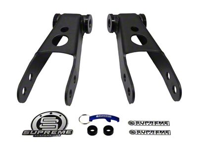 Supreme Suspensions 2-Inch Rear Lift Shackles (02-08 RAM 1500, Excluding Mega Cab)