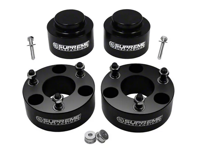 Supreme Suspensions 2.50-Inch Front / 1.50-Inch Rear Pro Billet Suspension Lift Kit (09-18 4WD RAM 1500 w/o Air Ride, Excluding Rebel)