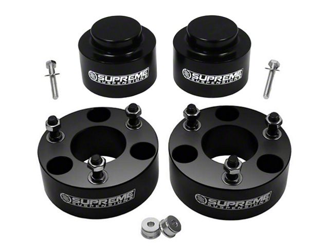Supreme Suspensions 3-Inch Front / 1.50-Inch Rear Pro Billet Suspension Lift Kit (09-18 4WD RAM 1500 w/o Air Ride, Excluding Rebel)