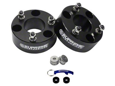 Supreme Suspensions 3.50-Inch Pro Billet Front Strut Spacer Leveling Kit (04-08 2WD/4WD F-150, Excluding FX4)