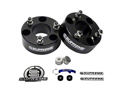 Supreme Suspensions 2.50-Inch Pro Billet Front Strut Spacer Leveling Kit (05-11 Dakota)