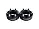 Supreme Suspensions 1.50-Inch Pro Billet Hub and Wheel Centric Wheel Spacers; Black; Set of Two (15-24 F-150)
