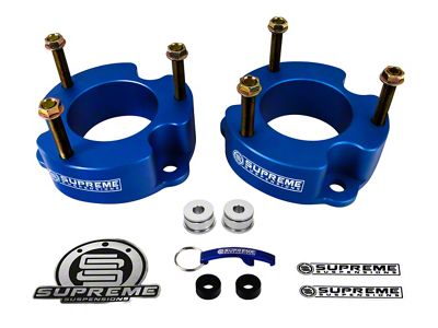 Supreme Suspensions 2.50-Inch Pro Billet Front Strut Spacer Leveling Kit (10-14 F-150 Raptor)
