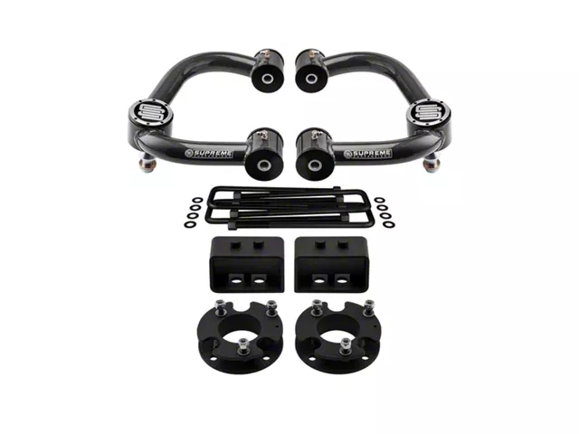 Supreme Suspensions 3-Inch Front / 1.50-Inch Rear Pro Suspension Lift Kit (14-24 4WD F-150, Excluding Raptor)