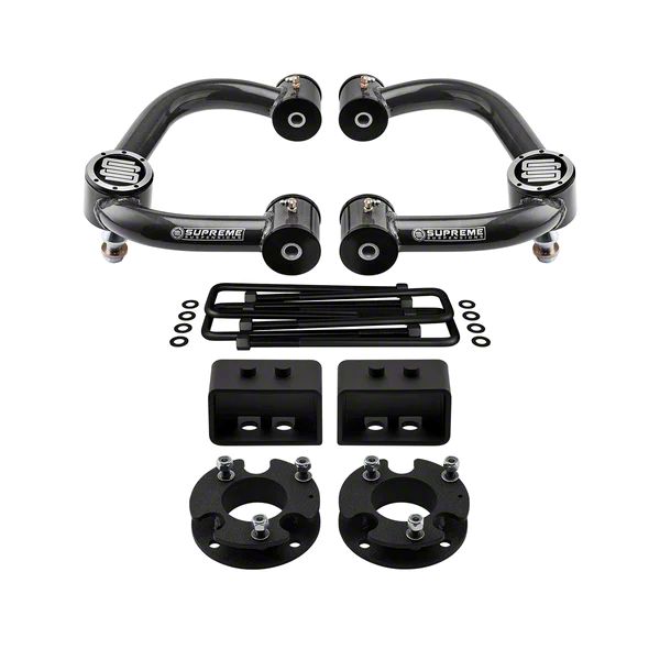 Supreme Suspensions 3-Inch Front / 1.50-Inch Rear Pro Suspension Lift Kit (14-24 4WD F-150, Excluding Raptor)