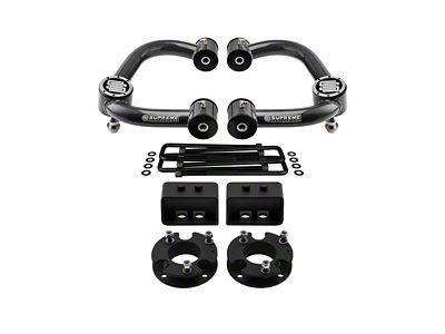 Supreme Suspensions 3-Inch Front / 1.50-Inch Rear Pro Suspension Lift Kit (14-25 4WD F-150, Excluding Raptor)