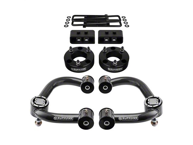 Supreme Suspensions 3-Inch Front / 2-Inch Rear Mid Travel Suspension Lift Kit (04-14 2WD F-150)