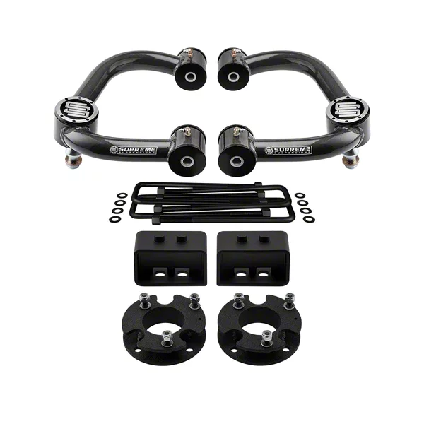 Supreme Suspensions 3-Inch Front / 3-Inch Rear Pro Suspension Lift Kit (14-24 2WD F-150)