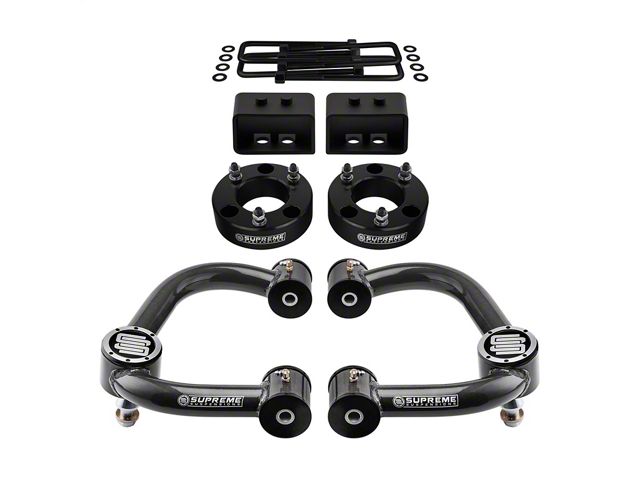 Supreme Suspensions 3.50-Inch Front / 1.50-Inch Rear Mid Travel Suspension Lift Kit (04-08 4WD F-150)