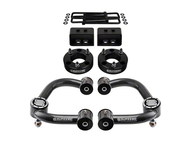 Supreme Suspensions 3.50-Inch Front / 3-Inch Rear Mid Travel Suspension Lift Kit (04-08 2WD F-150)