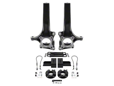 Supreme Suspensions 6-Inch Front / 4-Inch Rear Spindle Suspension Lift Kit (09-14 2WD F-150)