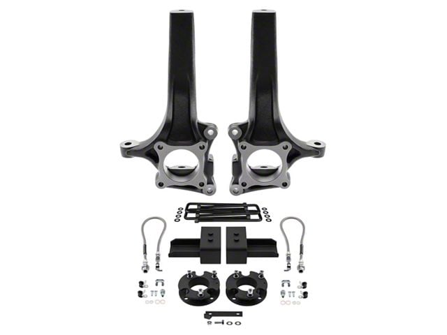 Supreme Suspensions 6-Inch Front / 4-Inch Rear Spindle Suspension Lift Kit (09-14 2WD F-150)