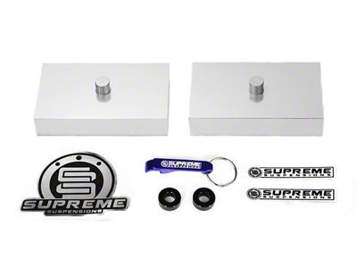 Supreme Suspensions 1-Inch Pro Billet Rear Lift Blocks (11-15 F-350 Super Duty)