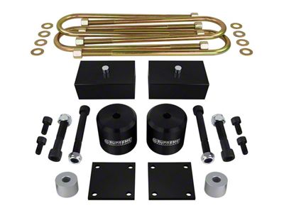 Supreme Suspensions 2-Inch Front / 2-Inch Rear Pro Billet Suspension Lift Kit (11-25 4WD F-350 Super Duty w/ Factory Overload Springs)