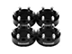Supreme Suspensions 2-Inch Pro Billet Hub Centric Wheel Spacers; Black; Set of Four (19-24 RAM 1500)