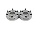 Supreme Suspensions 2-Inch Pro Billet Hub and Wheel Centric Wheel Spacers; Silver; Set of Two (02-11 RAM 1500, Excluding Mega Cab)