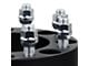 Supreme Suspensions 1.50-Inch PRO Billet 8 x 165.1mm to 8 x 180mm Wheel Adapters; Black; Set of Four (10-14 RAM 2500)
