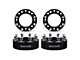 Supreme Suspensions 1.50-Inch Pro Billet Wheel Spacers; Black; Set of Four (10-14 RAM 2500)