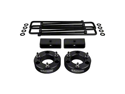 Supreme Suspensions 2-Inch Front / 1-Inch Rear Pro Billet Suspension Lift Kit (19-24 Sierra 1500, Excluding AT4 & Denali)