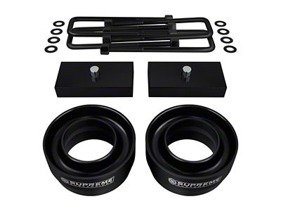 Supreme Suspensions 3-Inch Front / 1-Inch Rear Pro Suspension Lift Kit (00-06 2WD Sierra 1500)