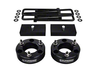 Supreme Suspensions 3.50-Inch Front / 1-Inch Rear Pro Billet Suspension Lift Kit (07-24 Sierra 1500 w/ Stock Cast Steel or Aluminum Control Arms, Excluding AT4 & 14-24 Denali)