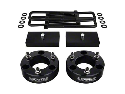 Supreme Suspensions 3.50-Inch Front / 1-Inch Rear Pro Billet Suspension Lift Kit (07-25 Sierra 1500 w/ Stock Cast Steel or Aluminum Control Arms, Excluding AT4 & 14-25 Denali)