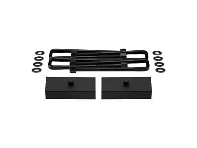Supreme Suspensions 1-Inch Rear Lift Blocks (20-25 Sierra 2500 HD w/o Factory Overload Springs)